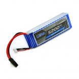 BATERIA LIPO 11.1V 3S 5200MAH 30C / 60C COM PLUG TRAXXAS LEÃO LB5200LP3 TRAX